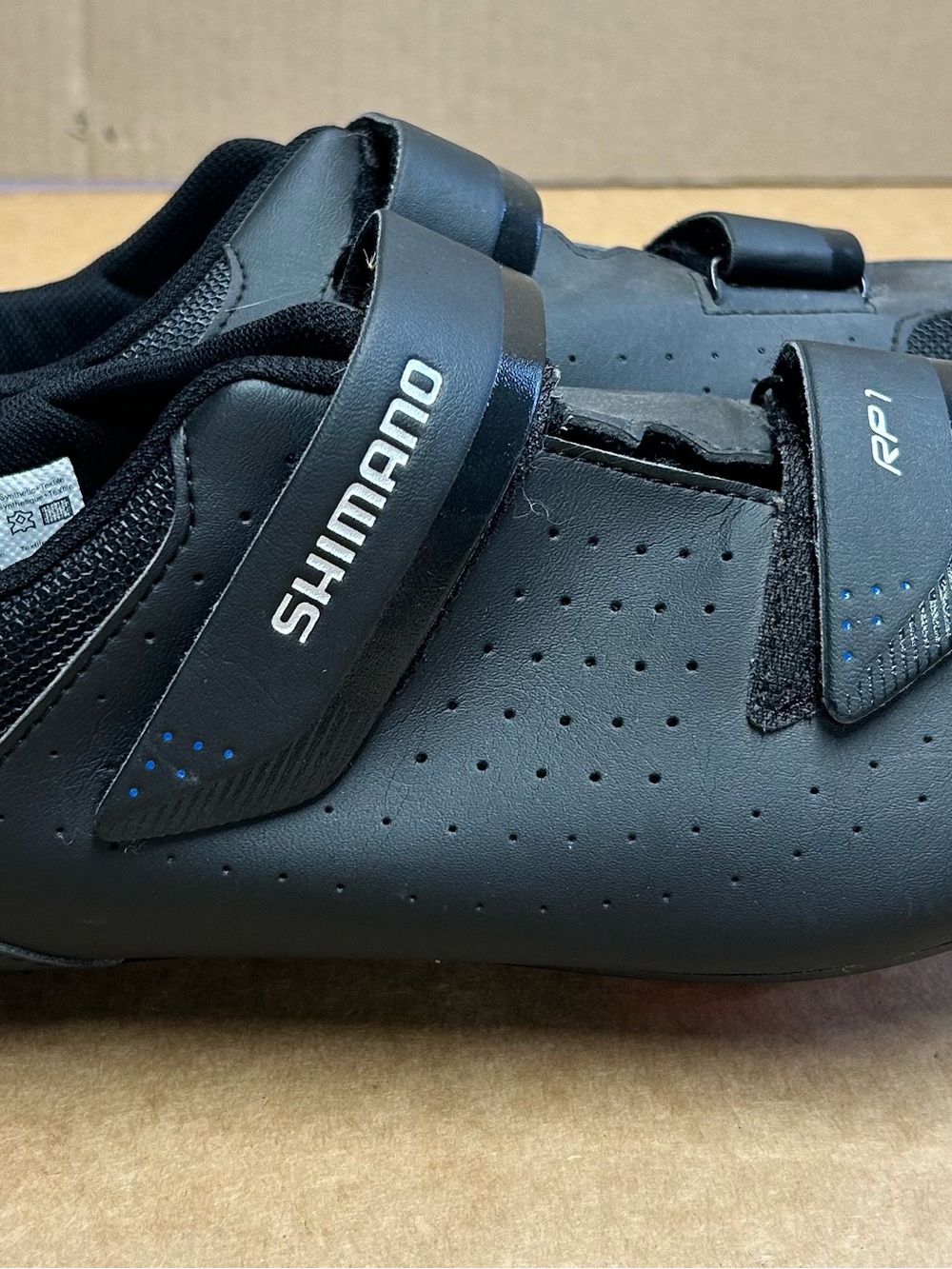 Shimano Men's Black Athletic RP1 Cycling Shoes Size EU 47 US 12 Stiffness 6